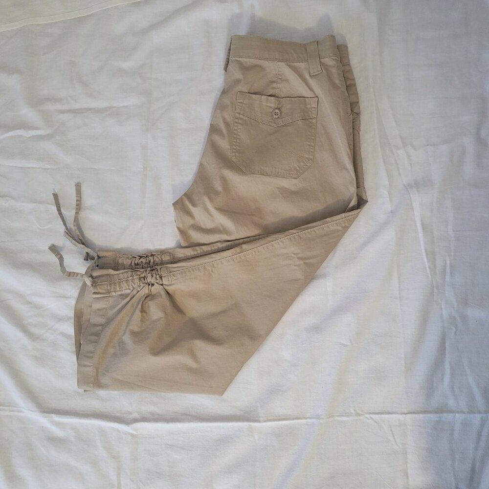 Khaki Capri Pants Lee Platinum Label Womens Size 10